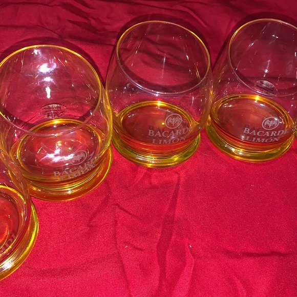 Bacardi Limón Roly Poly Glass Set - Picture 3 of 10